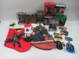 Batman + Related Ornaments + Stockings