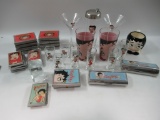 Bettie Boop Collectibles/Glassware Lot