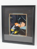 Batman/Daffy Duck Framed Production Art