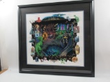 The Batcave Limited Edition Framed Lithograph