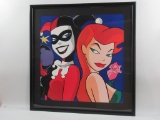 Harley Quinn/Poison Ivy Framed Lithograph