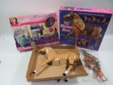 Barbie and Related Playset + Horse