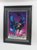 Batman Neal Adams Framed/Signed Lithograph