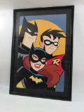 Batman/Robin/Batgirl Framed Ltd. Ed. Lithograph