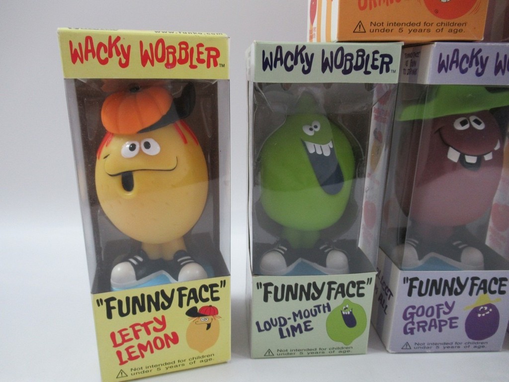 Funko Funny Face Wacky Wobbler Bobblehead Lot | Proxibid