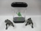 Ghostbusters Slimer/Terror Dogs Figures + Display Case
