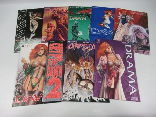 Dawn/Crypt of Dawn Comic Lot