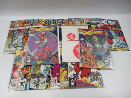 X-Force #1-30 w/Keys 2nd Deadpool/1st Domino