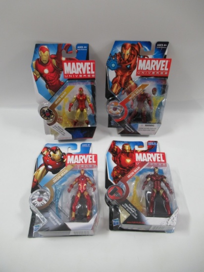 Marvel Universe Iron Man Figure Lot of (4 Versions)