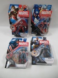 Marvel Universe Falcon + Captain America + Variant Figures