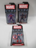 Marvel Universe Captain America/Wonder Man/Hawkeye Figures