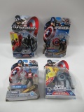 Captain America Movie Action Figure Lot of (4)