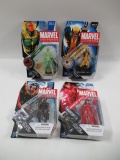 Marvel Universe Scarlet Witch/Wolverine/Vison/Storm Figures