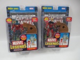 Captain Marvel Genis-Vell + Classic Legends MODOK BAF Figures