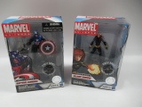 Marvel Universe Exclusive Captain America + Black Widow Figures