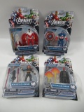 Avengers Assemble Shield Gear 4 Figure Lot
