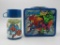 Marvel Spider-Man/Hulk/Cap 1980 Lunchbox w/Thermos