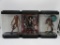 Movie/Music/Video Games Figure Lot in Display Cases