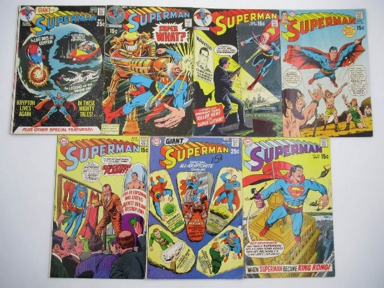 Superman #226/227/228/229/230/231/232