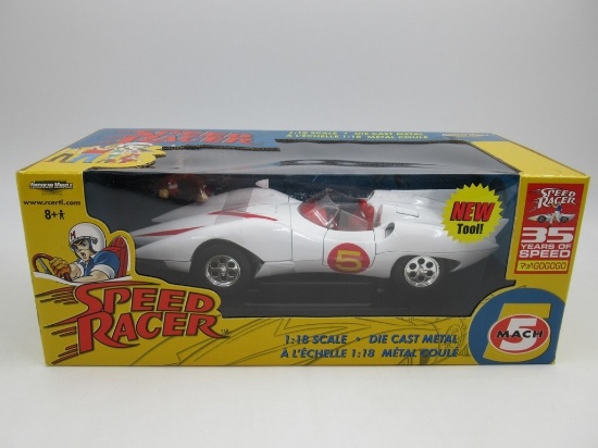 Speed Racer Mach 5 1:18 Die-Cast Metal Car