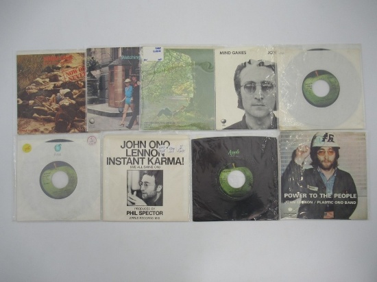 John Lennon/Yoko Ono 45 RPM Singles Lot