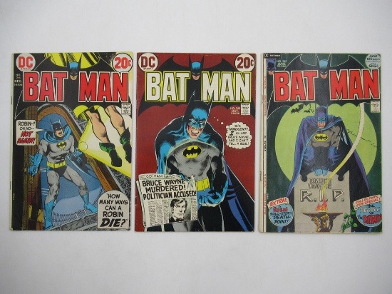 Batman #242/245/246 1st Matches Malone