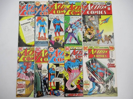 Action Comics #420-429/1st Captain Strong