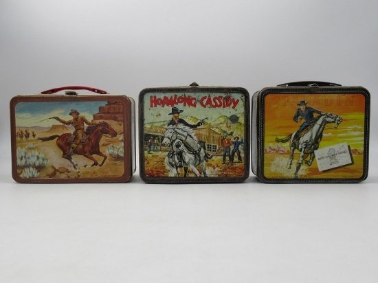1950s/60s Cowboy/Western Themed Lunchboxes