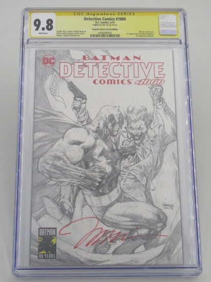 Detective Comics #1000 CGC SS 9.8 Jim Lee Signed Variant