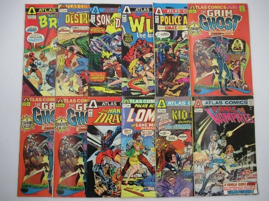 Atlas Comics Bronze Age Lot of (12)