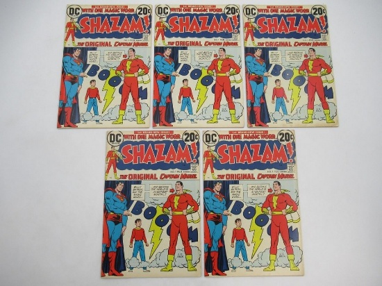 Shazam! #1 (x5) 1973/DC Key Issue!
