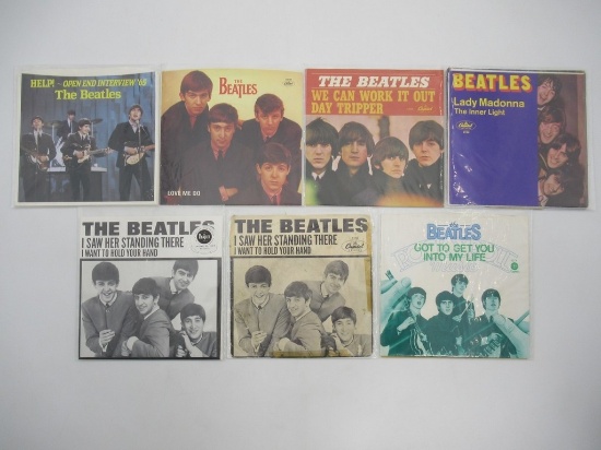 Beatles 45 RPM Singles Lot