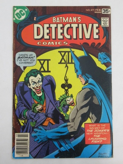 Detective Comics #475/Joker - The Laughing Fish Story!