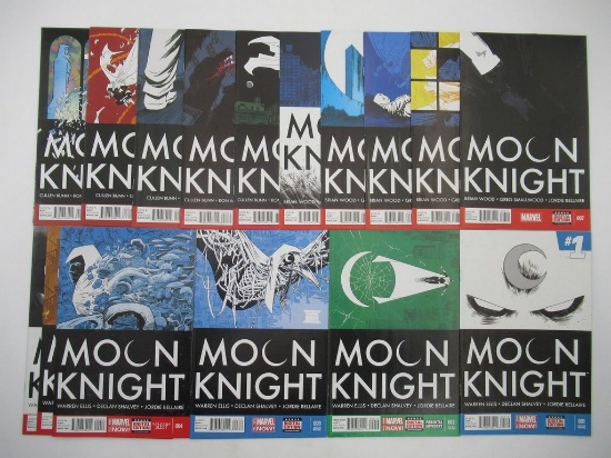 Moon Knight (2014) Near Run #1-10 + #12-17 w/Variants