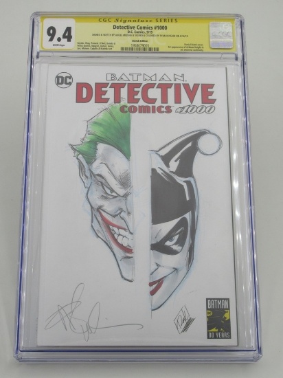 Detective Comics #1000 CGC SS 9.4 Sketch/Signed Variant