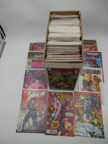Marvel Comics Comic Book Short Box Lot