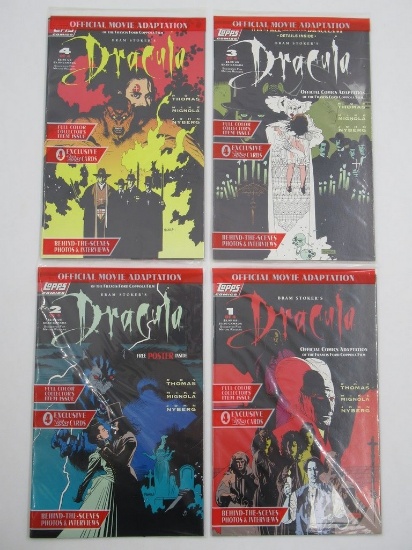 Bram Stoker's Dracula #1-4 Set Topps Movie Adaptation