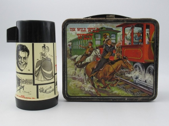 Wild Wild West 1969 Lunchbox w/Thermos
