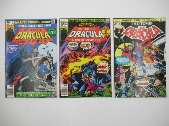 Tomb of Dracula #36 + #64 + #70/Last Issue