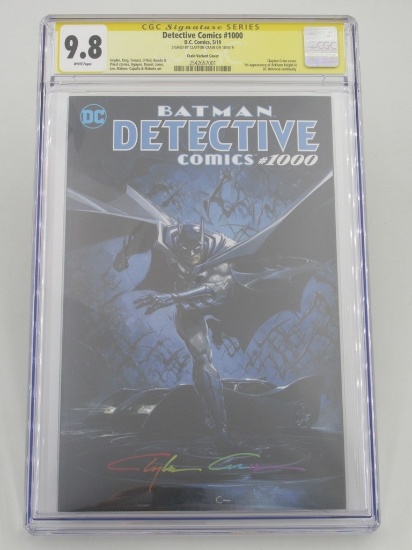 Detective Comics #1000 CGC SS 9.8 Clayton Crain Signed Variant