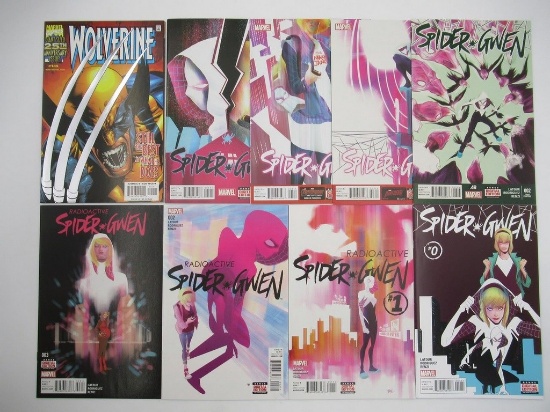 Spider-Gwen Comic Lot/Marvel w/Variant/1st Appearance