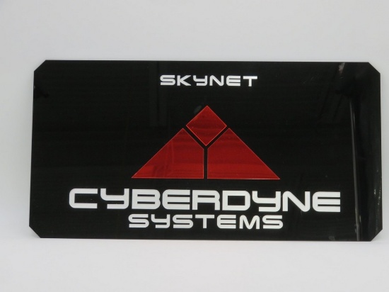 Terminator Skynet Cyberdyne Systems Display Sign