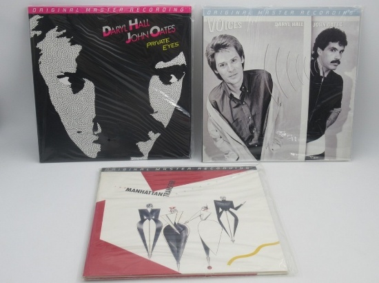 Hall and Oates + Manhattan Transfer Ltd. Ed. Vinyl LP Lot
