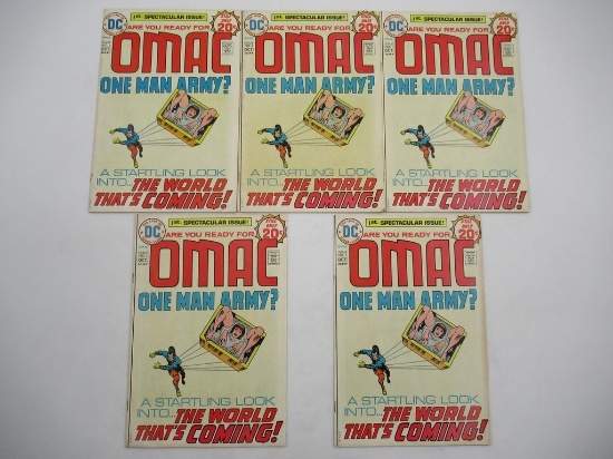 Omac #1 (x5) (1974)/Jack Kirby/DC Comics