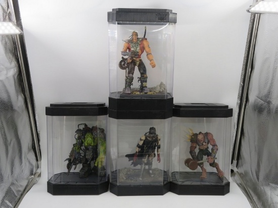 Mutant Earth (Stan Winston) Figure in Display Cases Lot