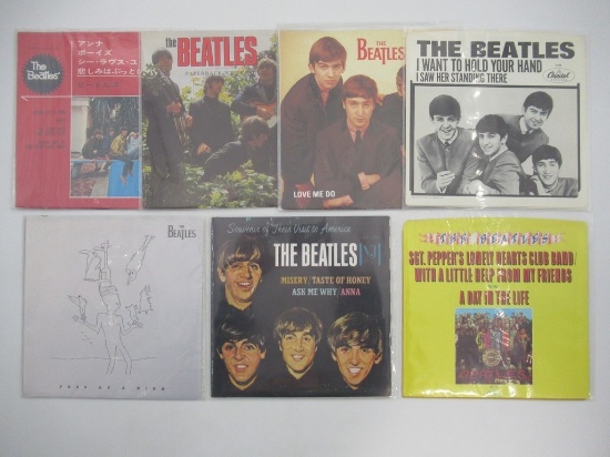 Beatles 45 RPM Singles Lot