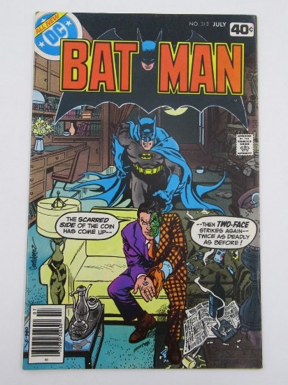 Batman #313 (1979) 1st Tim Fox/Batman+Catwoman Kiss