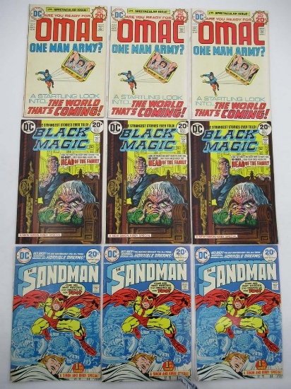 DC Bronze Age #1 Lot/Jack Kirby + Joe Simon