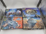 Perry Rhodan Revell Model Kit Lot of 4/Revell