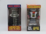 Robby the Robot/B-9 Robot Wacky Wobbler Lot of (2)/Funko